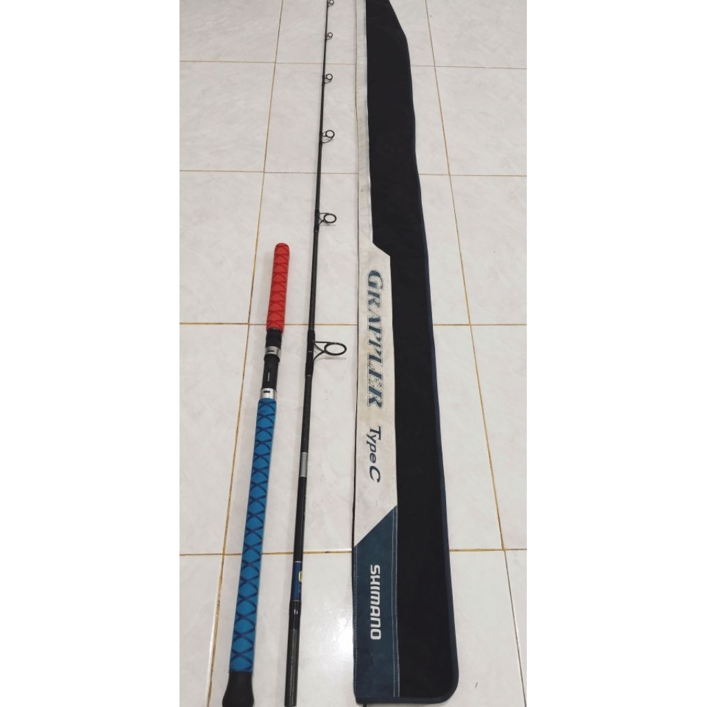 Joran Shimano Grappler Type C S82MH second (bekas)