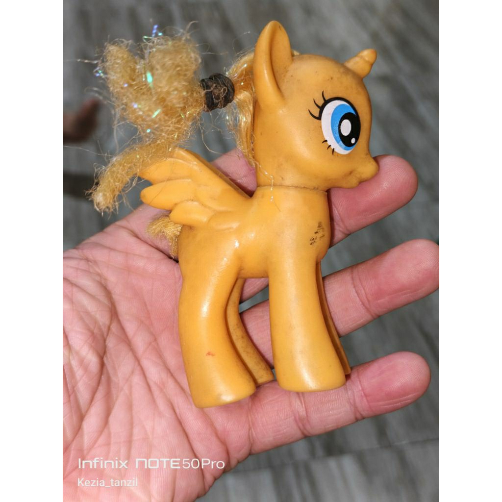MAINAN KUDA PONY LITTLE PONI PINK RAMBUT RARE LANGKA GIRLS GIRL KID TOYS TOY PUTIH WHITE ORANGE OREN