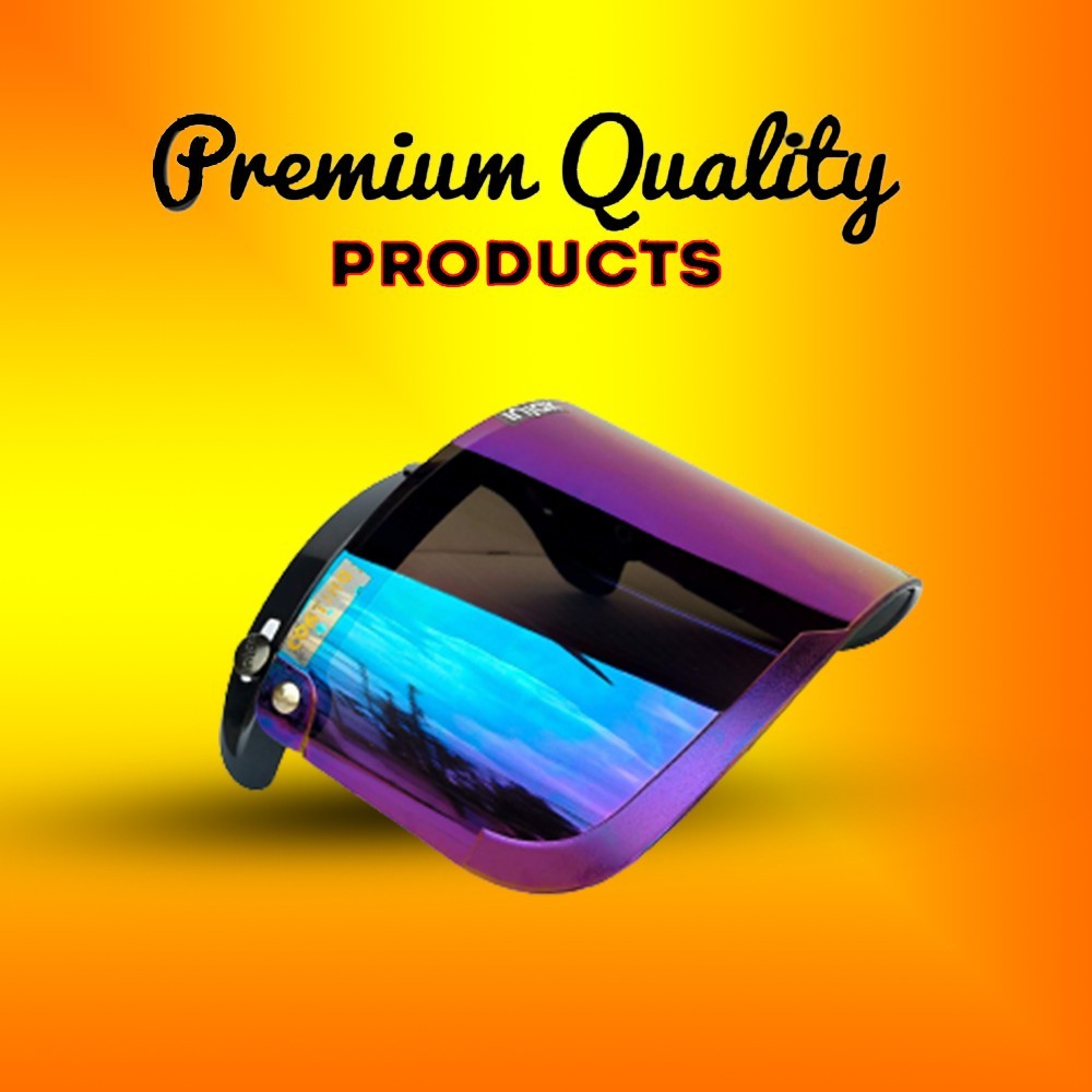 ORIGINAL FLAT/DATAR INJAK, Kaca Flat Helm Bogo, Kaca Flat Helm JPN, Kaca Datar Injak ORIGINAL