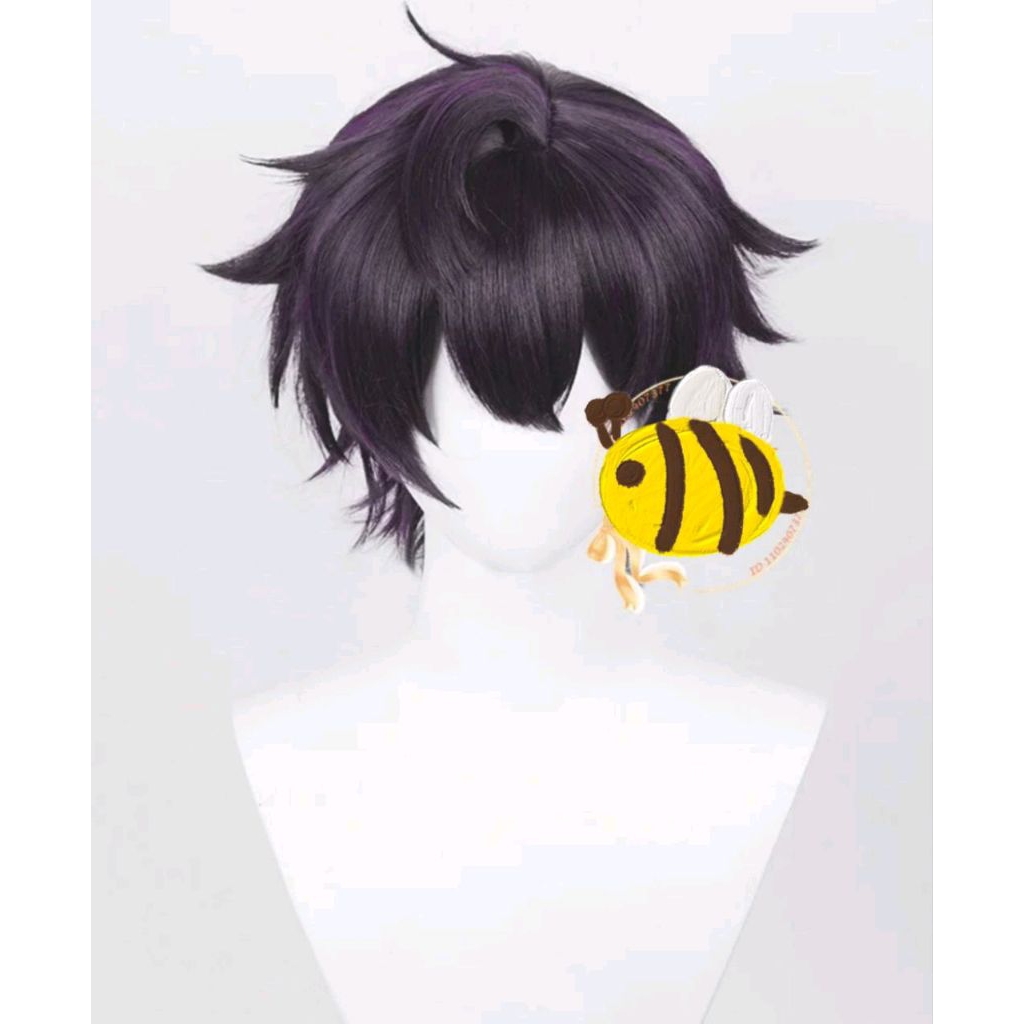 [BARU] Wig Ungu | Wig Shoto Vtuber