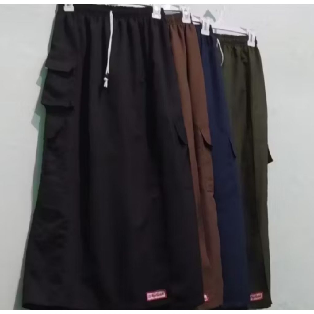 Rok celana wanita muslimah/Rok celana wanita cargo/Rok celana wanita olahraga