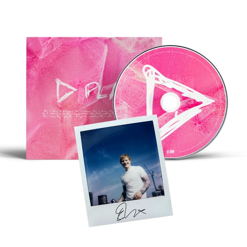 SIGNED CD Ed Sheeran - Play (Deluxe) - Original