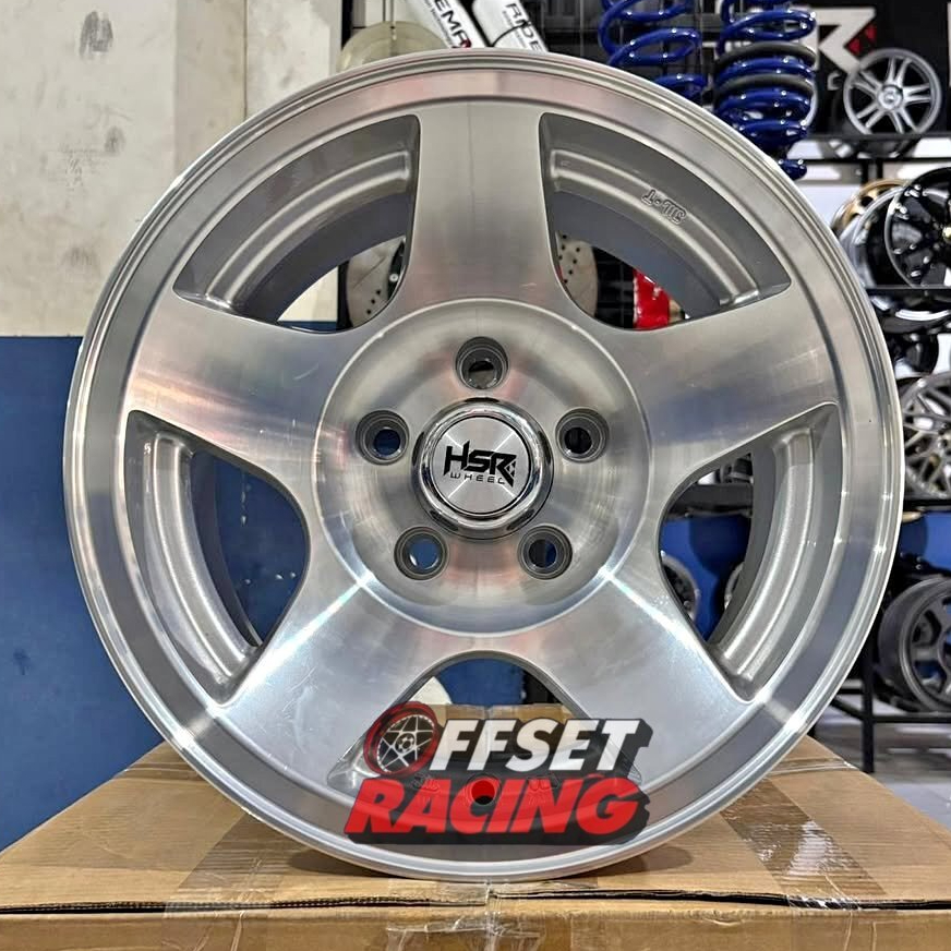 Velg Mobil Muatan R14 HSR SIPIROK Velg HSR Ring 14 5X114,3 L300 Kuda Panther Grandmax