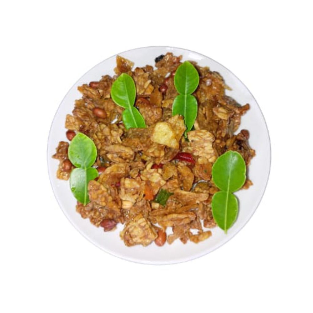 KERING TEMPE (TEMPE, KACANG DAUN JERUK DAN KENTANG) 1KG