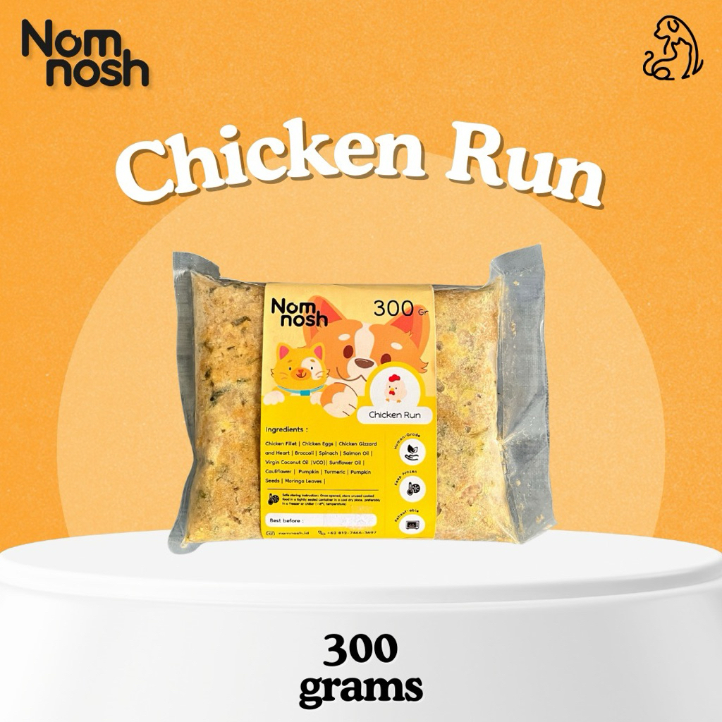 NOMNOSH Chicken Run - Cooked Dog Food Chicken