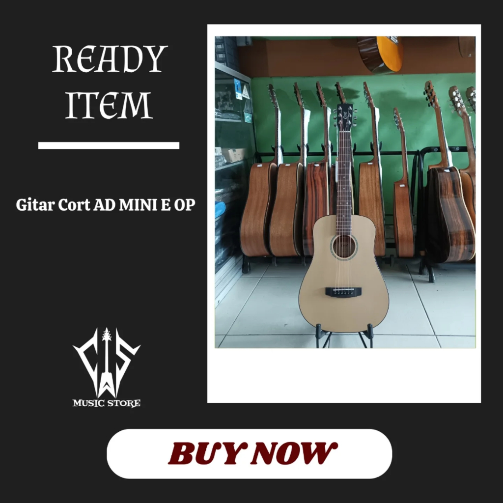 Gitar Merk Cort Series AD MINI E OP