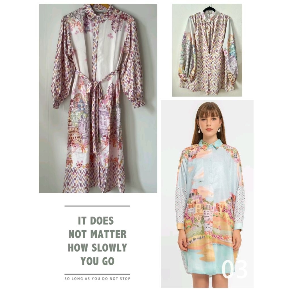 Rare Nada Puspita x Cottonink MONO Dress Top PRELOVED