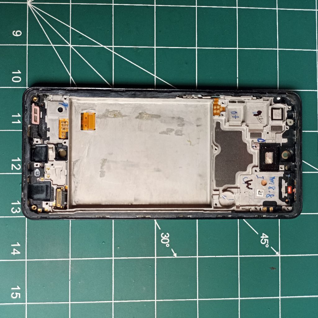 LCD+TS+FRAME SAMSUNG A72/A725 ORI CABUTAN/BEKAS/SEKEN/NORMAL