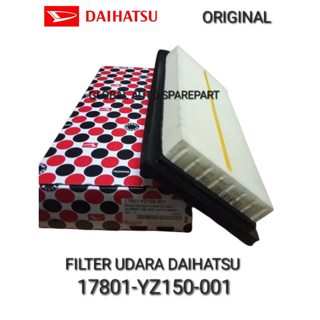 FILTER UDARA NEW GREAT XENIA 1.3 PART NUMBER 17801-YZ150-001 ORIGINAL