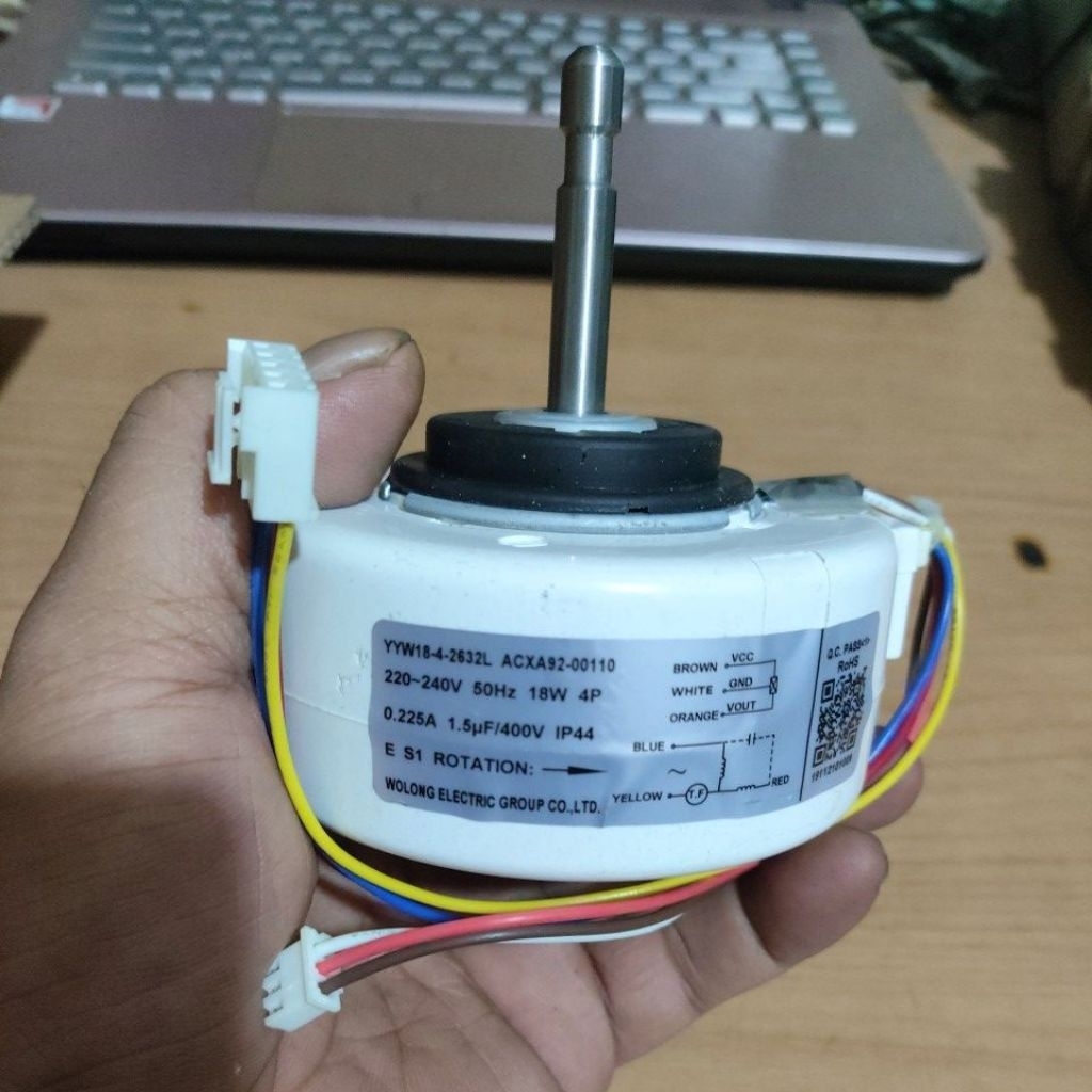 Dinamo Panasonic AC YYW18 Motor fan indoor ac panasonic baru ori
