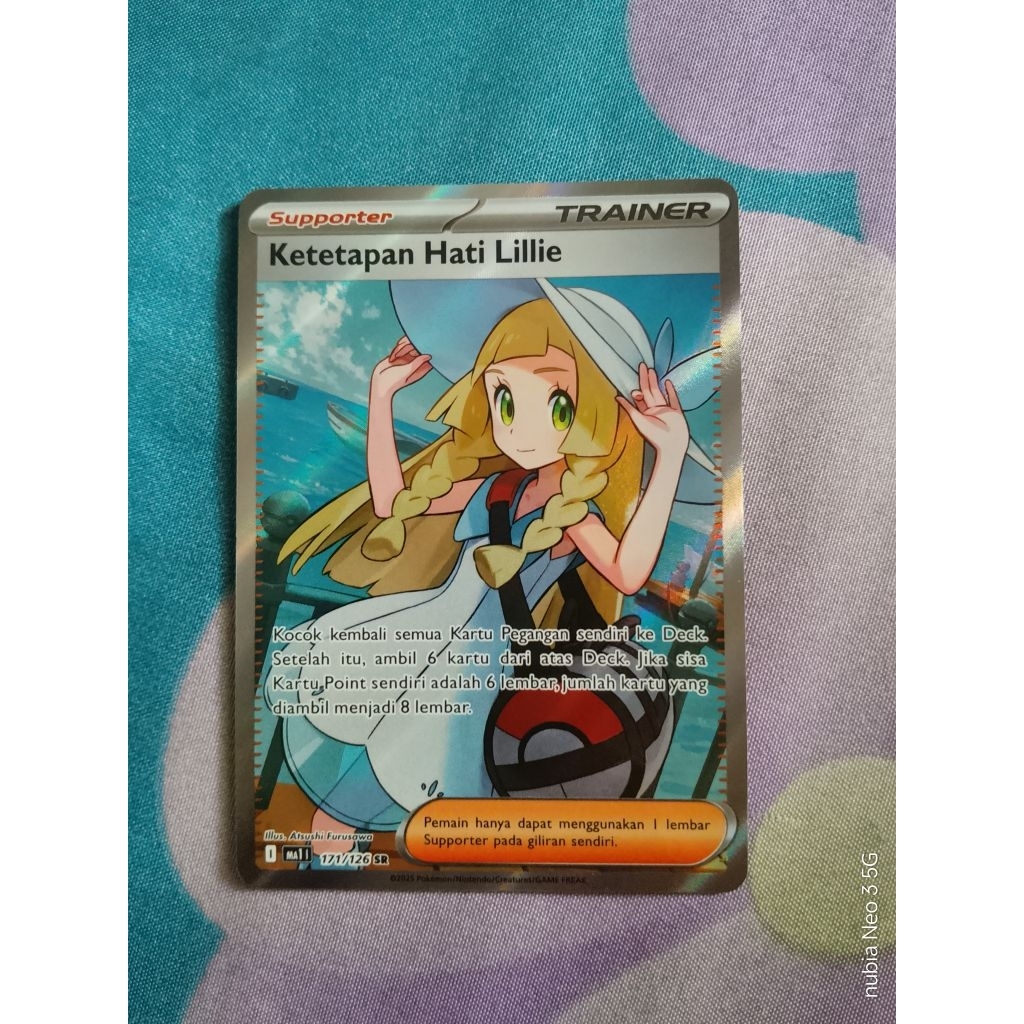 pokemon card game - ketetapan hati Lilie sr MA1I