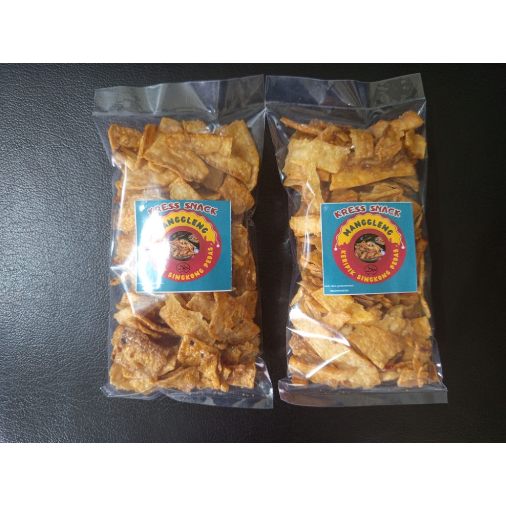 keripik singkong gurih asin manggleng