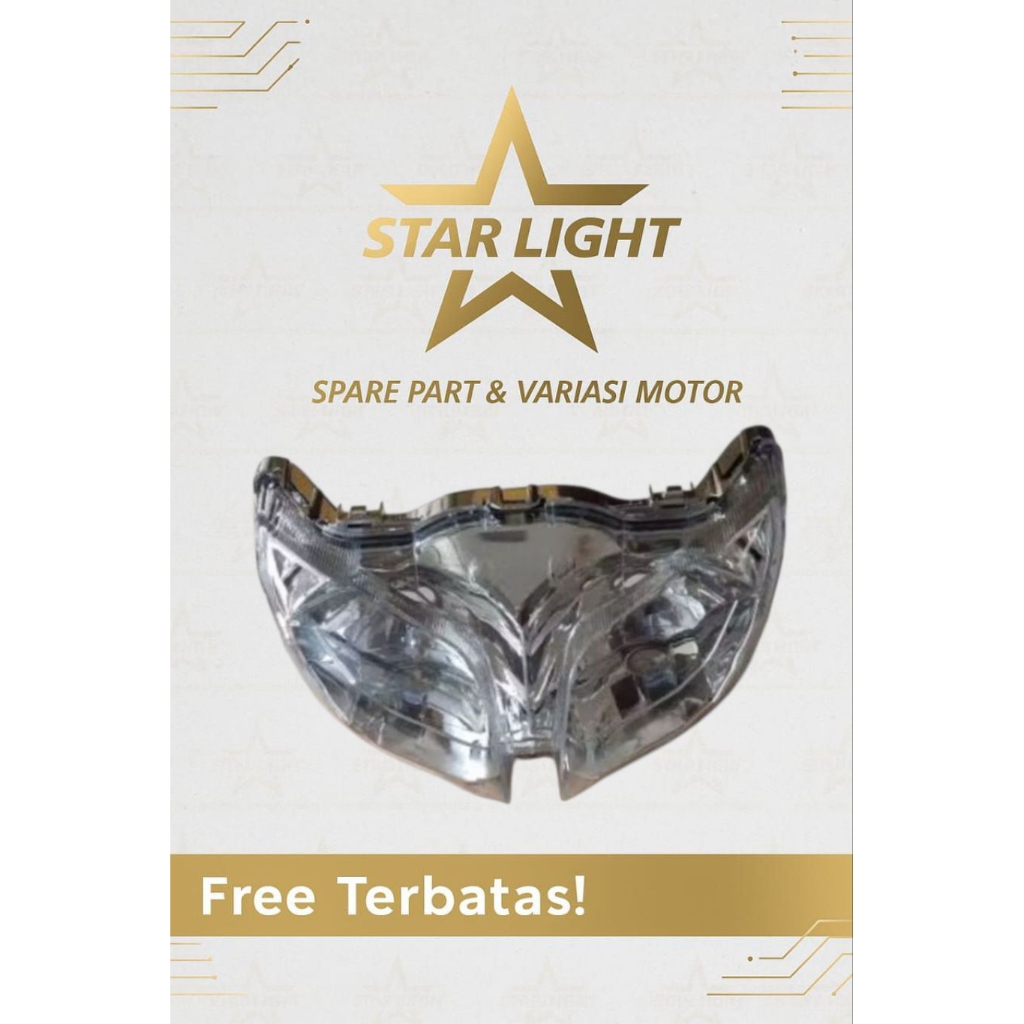 lampu depan reflektor motor yamaha Jupiter z x 2010 palak robot