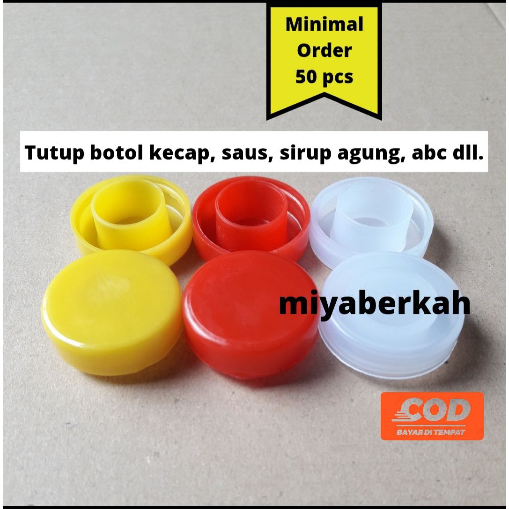 Tutup botol kecap saos sirup agung abc donat krop grosir