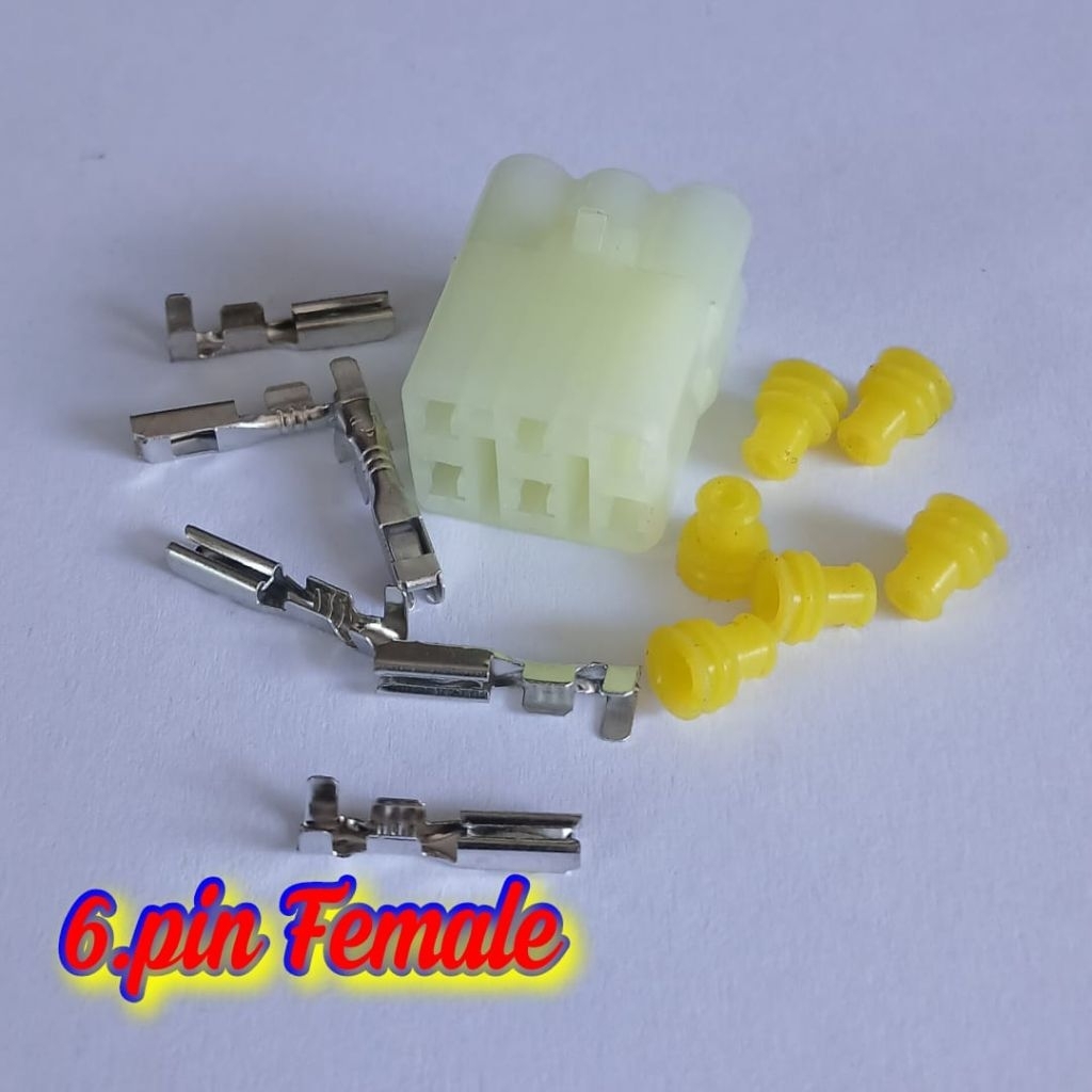 soket spull DLC kawasaki suzuki 6 pin