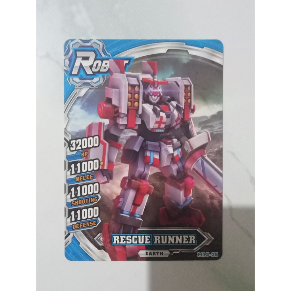 Kartu ori Hero of Robots Rescue Runner