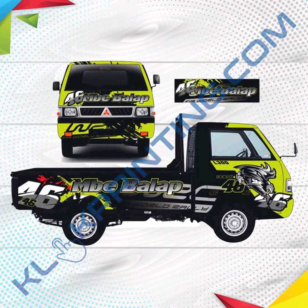 decal mobil carry pickup Full Body
