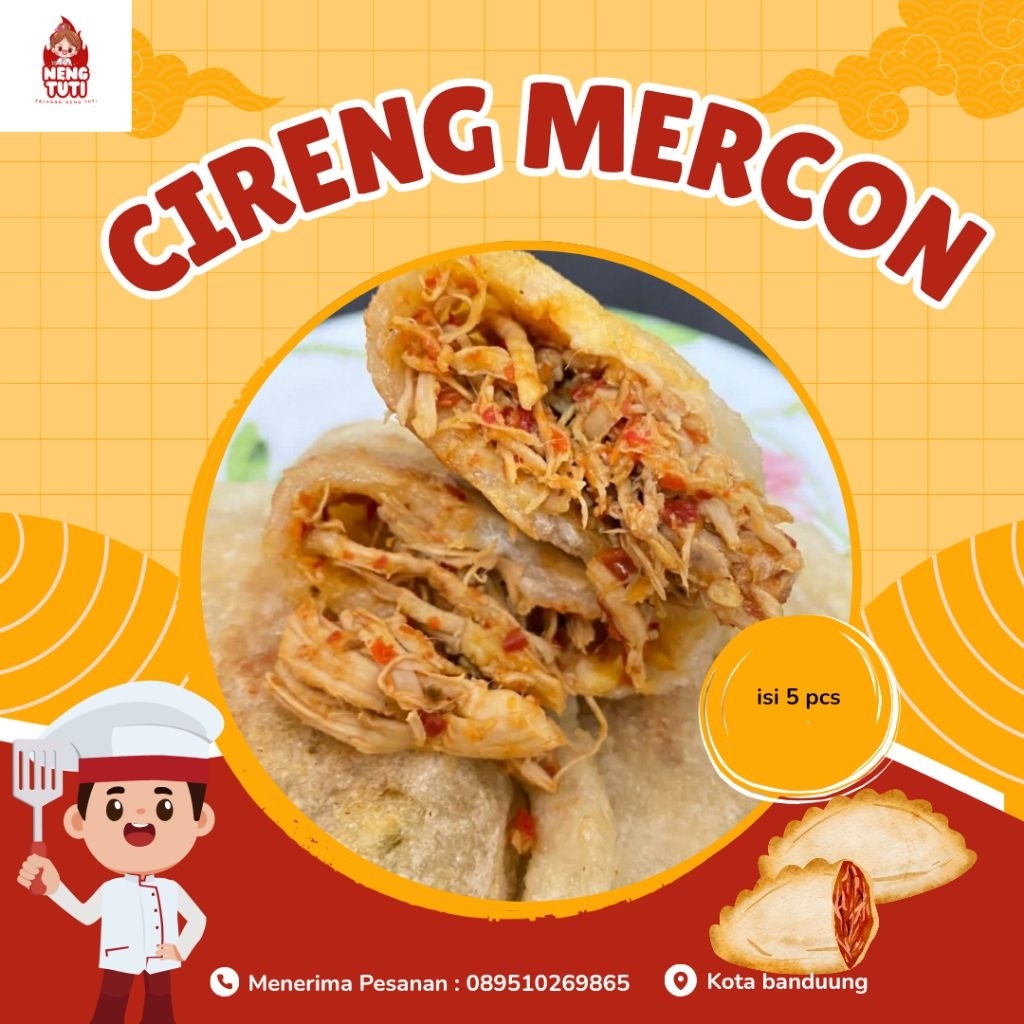 cireng isi ayam suwir /cireng isi baso mercon / cireng isi jando / cireng isi keju lumer / cireng is