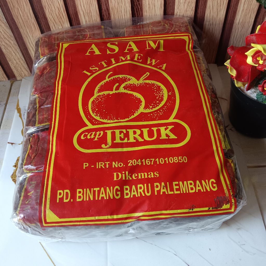 ASAM JAWA ISTIMEWA KUALITAS SUPER CAP JERUK ASLI PALEMBANG 250 GRAM