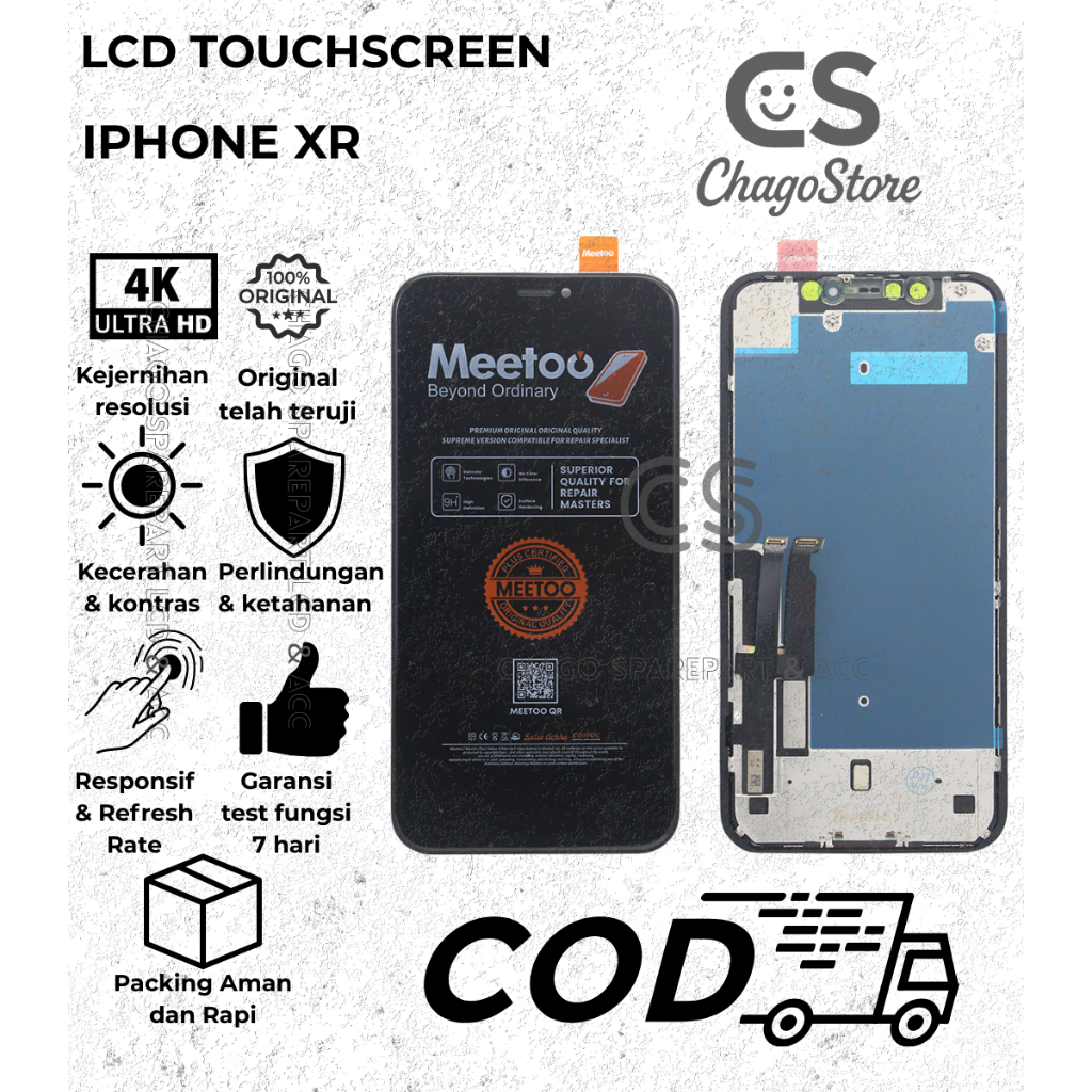 LCD IPHONE XR - LCD TOUCHSCREEN XR FULLSET