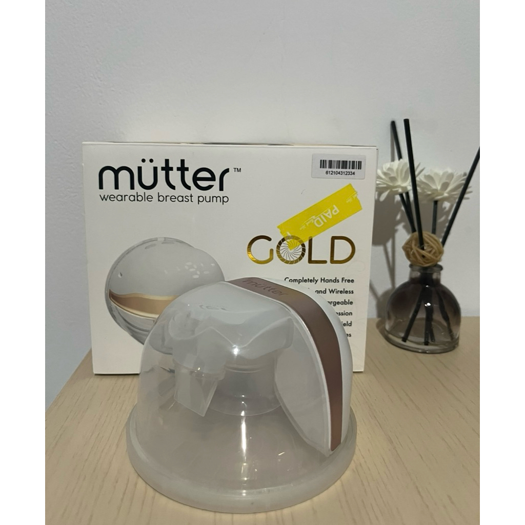 Preloved pompa asi handsfree mutter gold