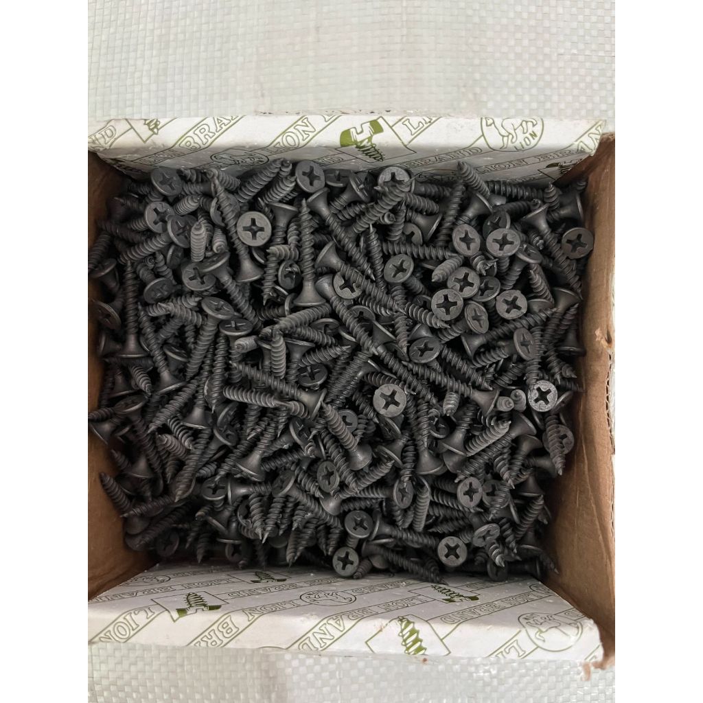 Skrup Gypsum 6 x 1" (Skrup Gipsum Hitam) - 1 Box - 1000 pcs