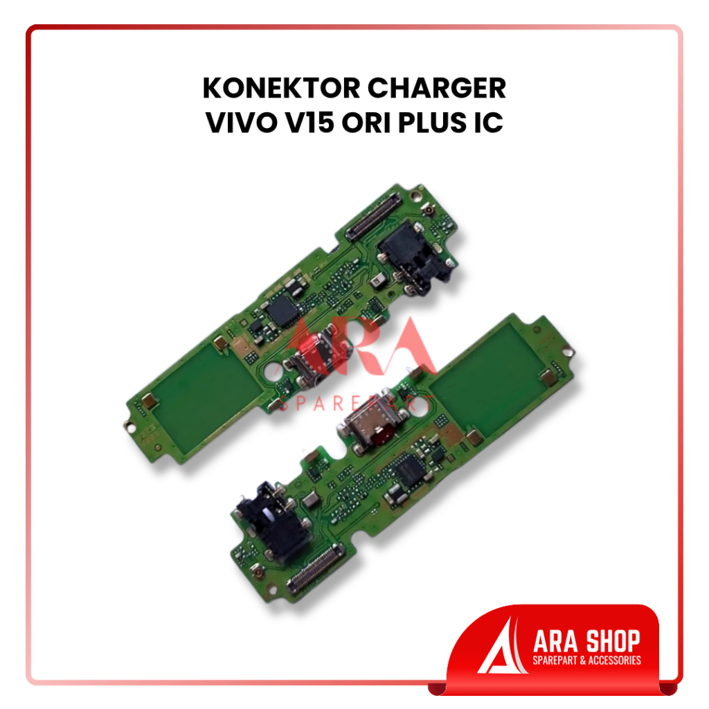 KONEKTOR CHARGER VIVO V15 ORI PLUS IC PAPAN KONEKTOR CAS PCB BOARD VIVO V15 VIVO S1 CINA ORI + IC