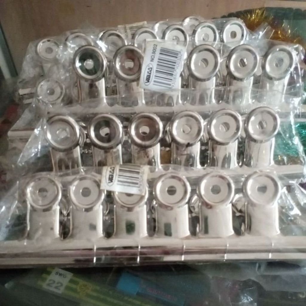 klip/penjepit besar untuk kertas, kain buku