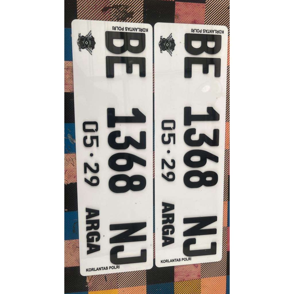 PLAT NOMOR AKRILIK MOBIL CUSTOM