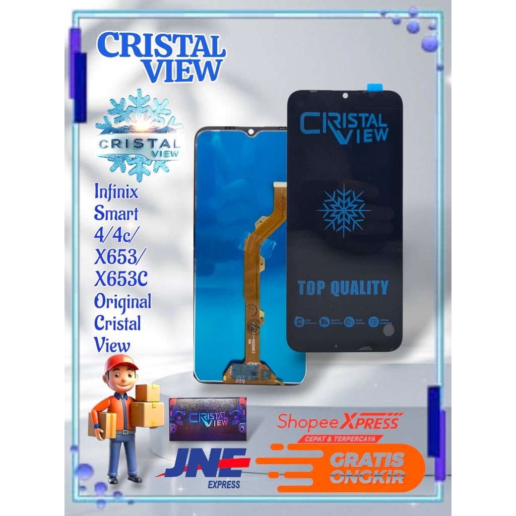 LCD TOUCHSCREEN INFINIX SMART 4/4C/X653/X653C ORIGINAL