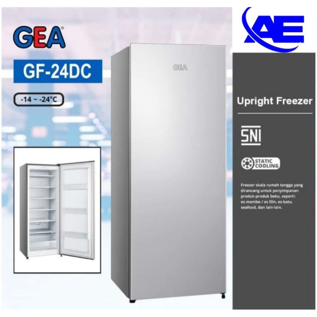 FREEZER STANDING GEA-24DC (6RAK)