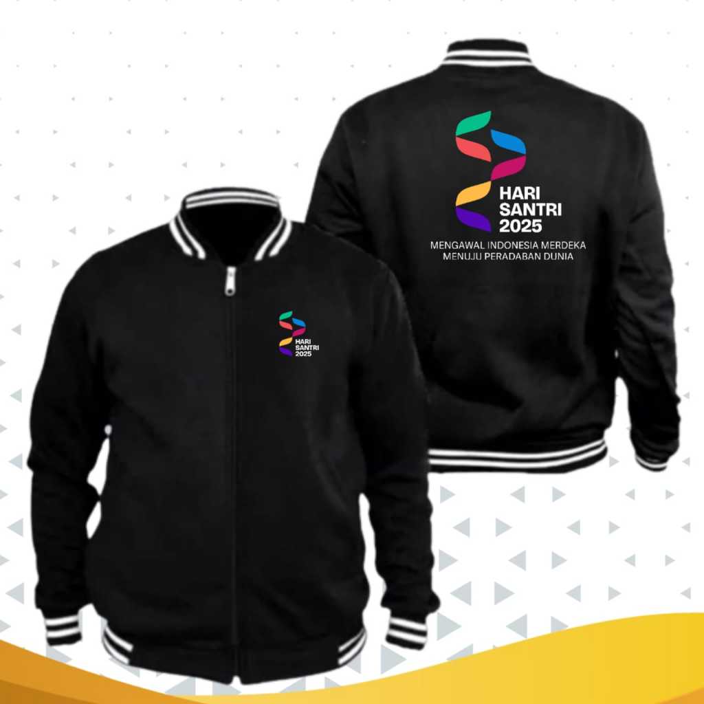 Jaket Hari Santri Nasional Custom Varsity jaket Santri 2025