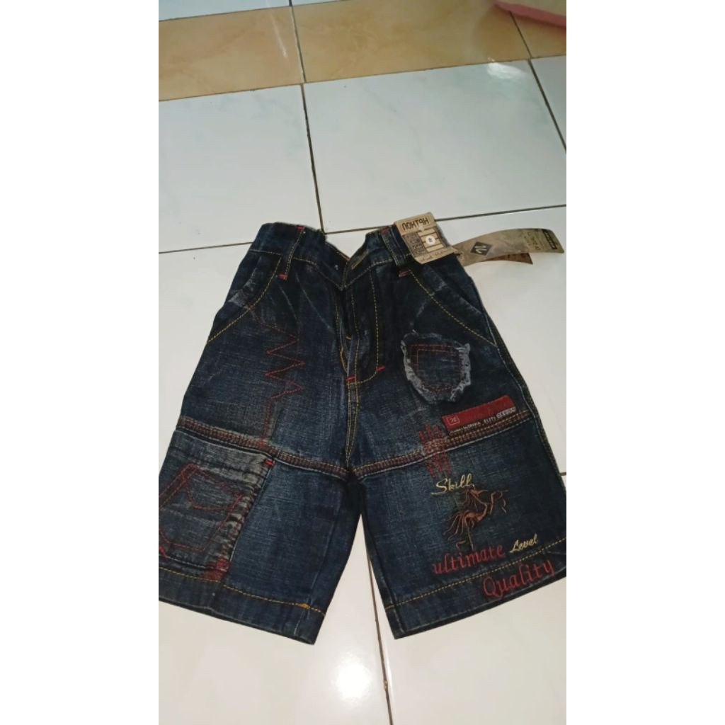 Reject Celana Pendek Jins Anak Cowok