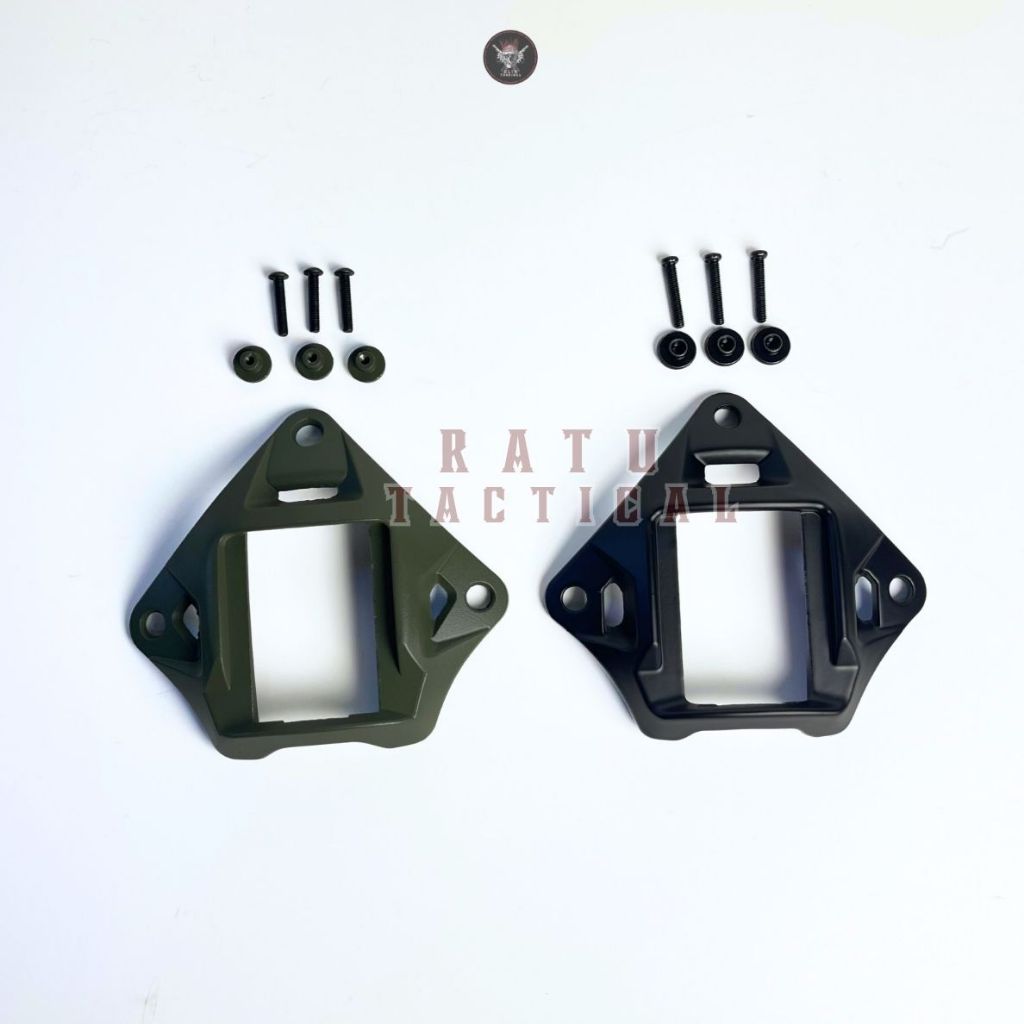 Mounting Besi untuk Helm Tactical  Mounting Segitiga Helm Tactical bahan Metal besi