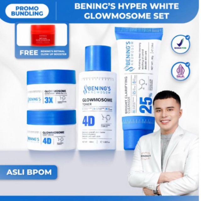 BENINGS Dr. Oky Pratama - Hyper White Glowmosome 1 Paket