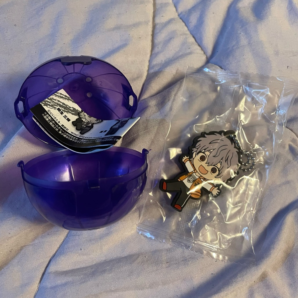 Wind Breaker Capsule Rubber Mascot Gashapon [Choji Tomiyama]