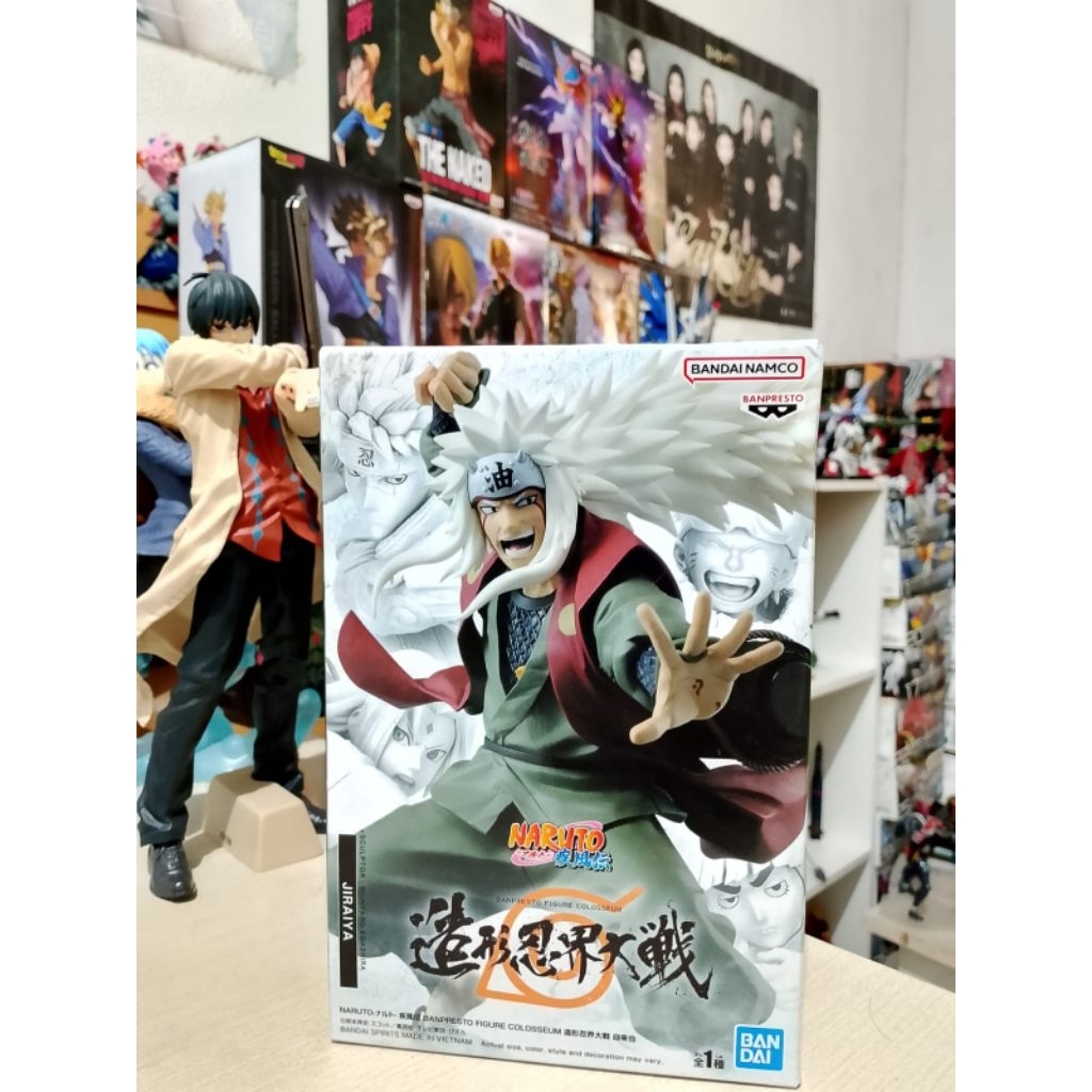 (Pesanan) Figure Banpresto Naruto - Figure Colosseum Jiraiya