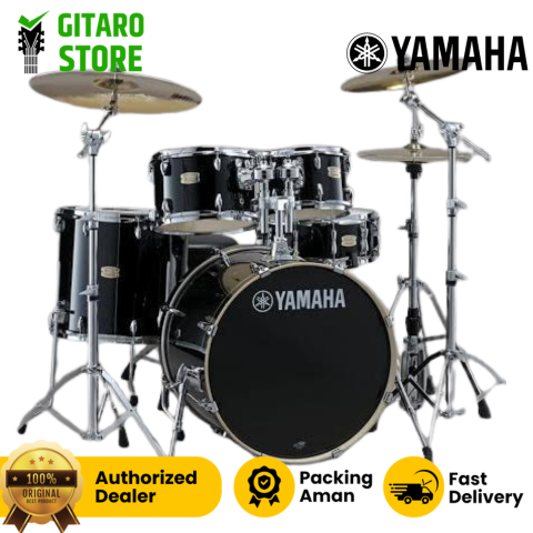 Drum Akustik Yamaha Stage Custom Birch 5pc Drum Plus Cymbal