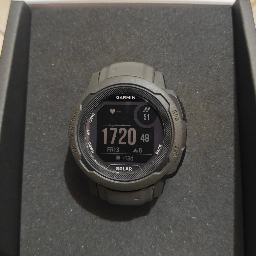 JAM GARMIN INSTINCT 2S SOLAR GRAPHITE