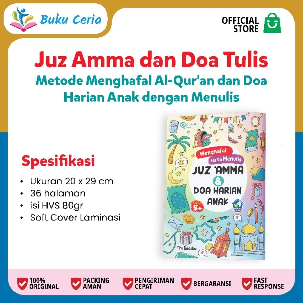 Juz Amma & Doa Harian Anak - Juz Amma Tulis - Doa Harian Anak