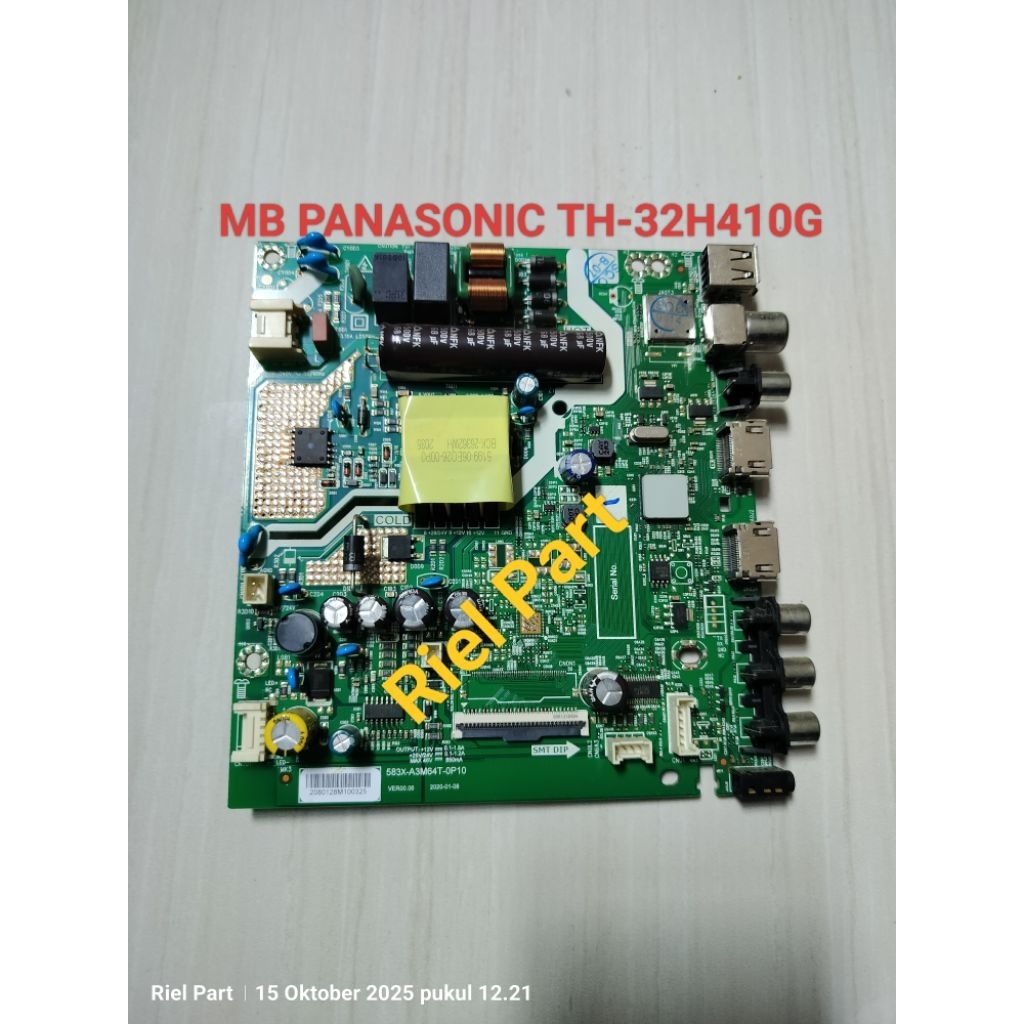 MB - MAINBOARD - MOBO - MODULE - MOTHERBOARD - MESIN TV LED PANASONIC TH-32H410G - TH 32H410G - 32H4