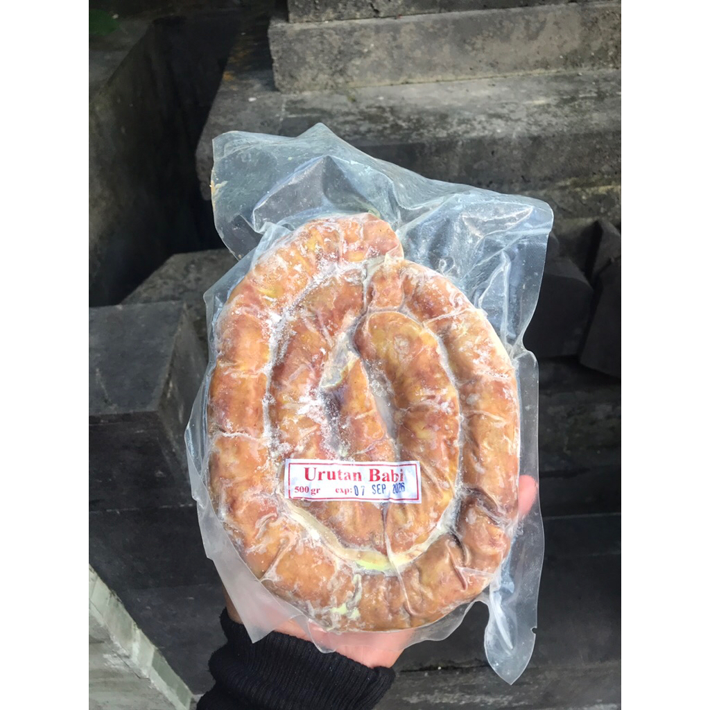 Urutan Babi Asap / Sosis Bali 500gr