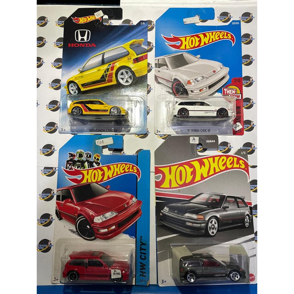 hot wheels Honda civic EF set 4 pcs