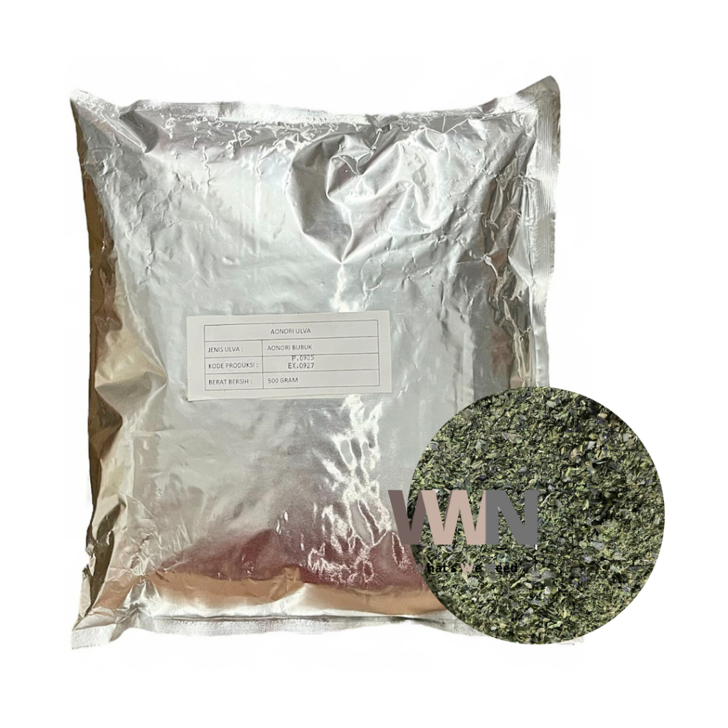 AONORI Bubuk Nori / Ao Nori Powder Lokal Taburan Takoyaki Halal 250/500GR