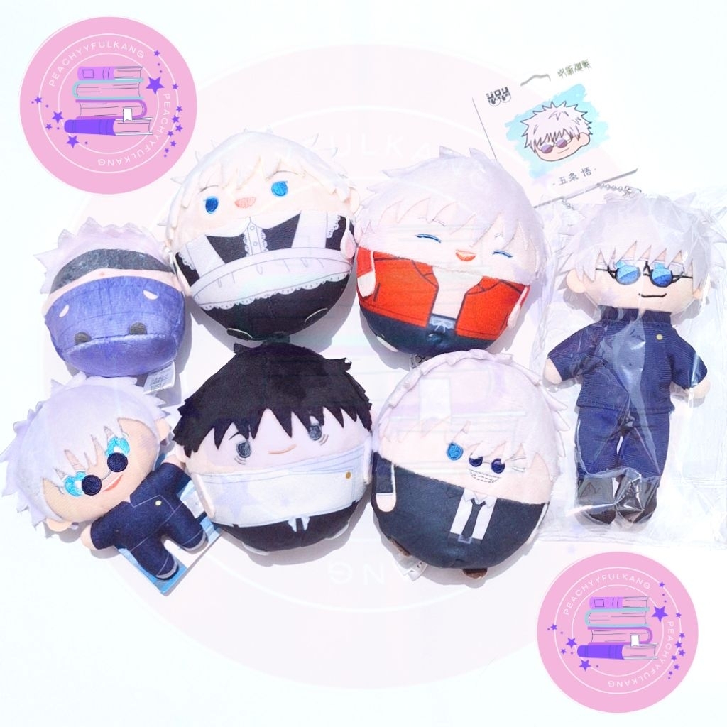 [NEW] Jujutsu Kaisen - Fuwakororin, Tenorinzu, Chiinui, Fuwakororin M kuji, Jirori Plushie  - Gojo S