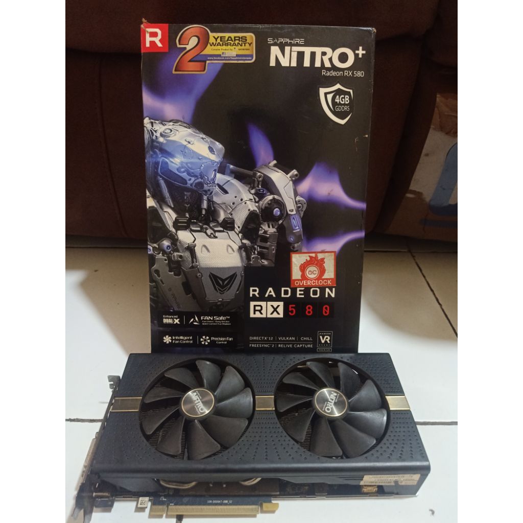 RX 580 Nitro+ 4Gb