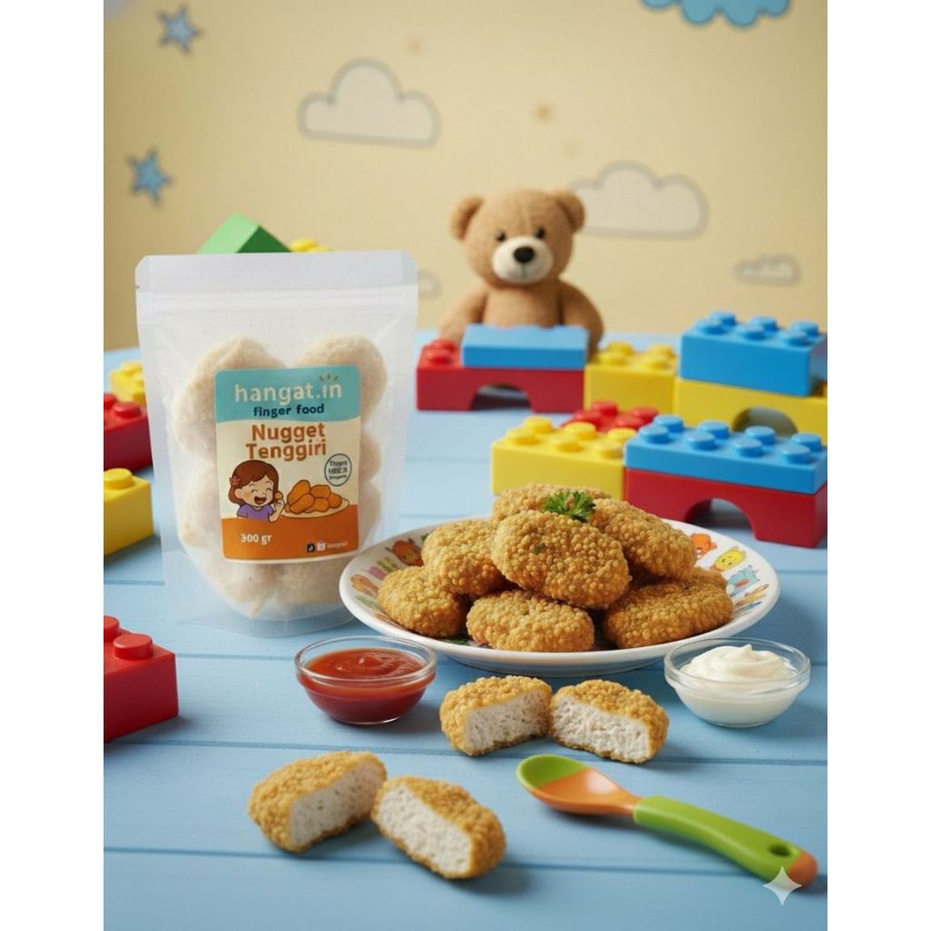 Nugget Tenggiri 300gr Ikan Asli MPASI Sehat BEST SELLER Homemade Tanpa Pengawet Tinggi Protein 100% 