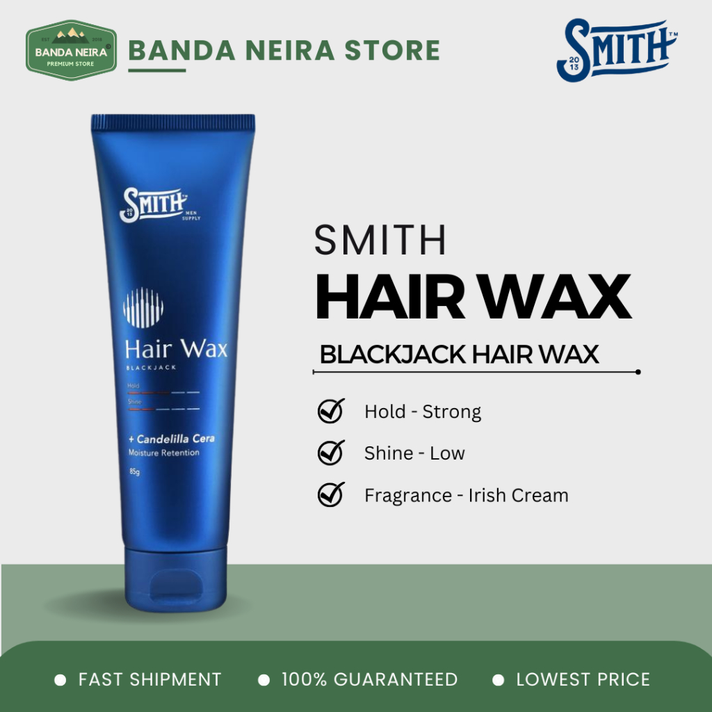 SMITH Blackjack Hair Wax / Styling Rambut Pria