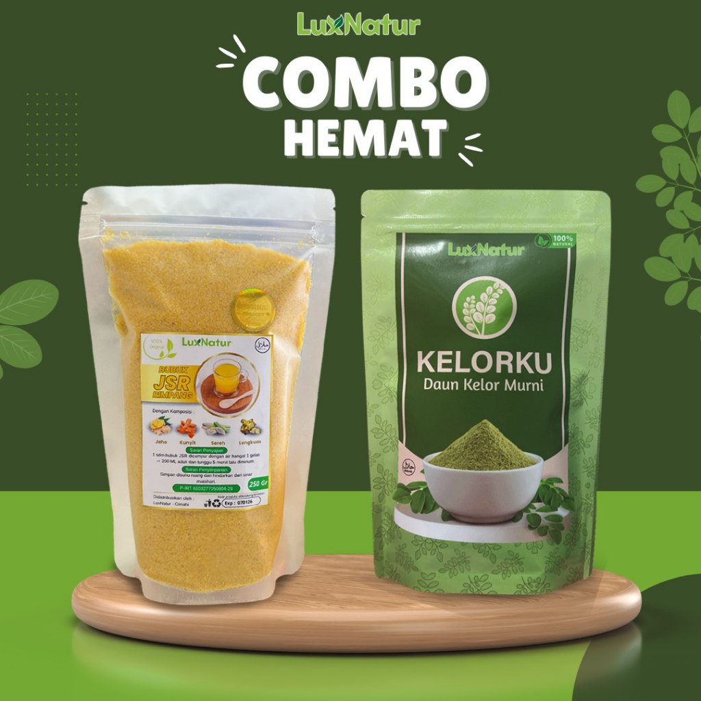 JSR RIMPANG PROMIL RAMUAN CINTA + KELOR BUBUK KELOR KELORKU