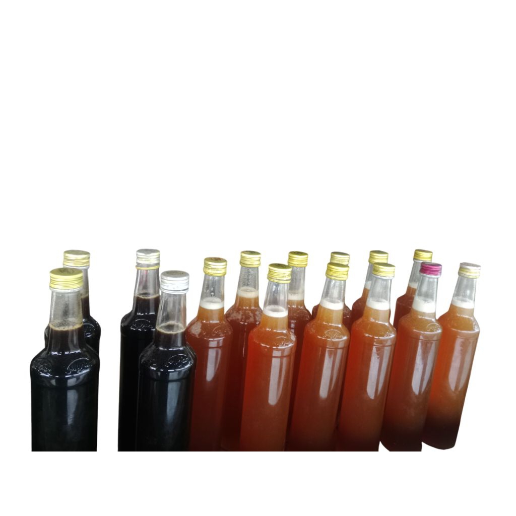 Madu Asli, dijamin asli. madu hitam (pahit) 1 botol marjan dan madu manis 1 botol marjan